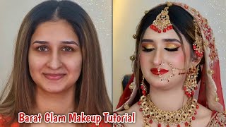 Quick Simple and Easy Bridal Makeup tutorial | Long Lasting Makeup tips for beginners |@Asma_Khan