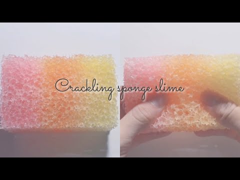 【イヤホン推奨】Coloring sponge slime . スポンジスライム [音フェチ]