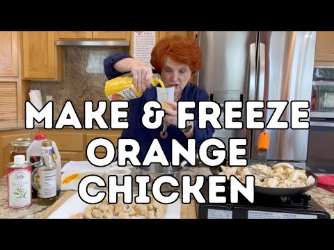 Make & Freeze Orange Chicken