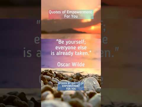 Be Inspired by Oscar Wilde! - Quote 12/100 Famous Quotes Challenge #Shorts #Quotes #ForYou