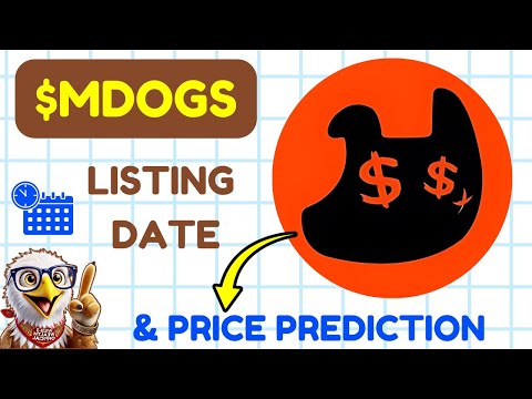 Get Ready for the Money Dogs Airdrop Listing Date & $MDOGS Price Prediction