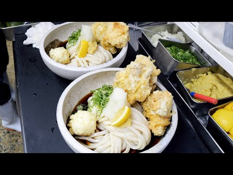 Amazing Tempura Rush! 5 Incredibly Popular Udon Restaurants in Osaka with Long Waiting Lines!