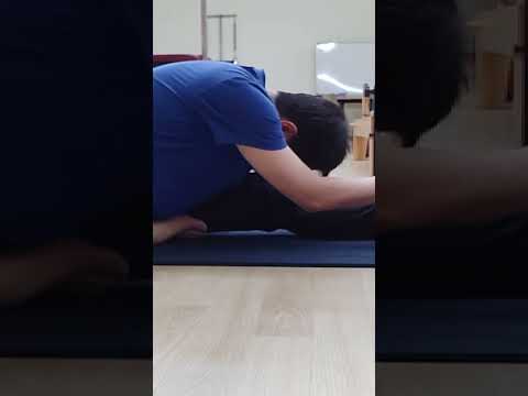 Wim hof method forward bending by yeong cheol choi