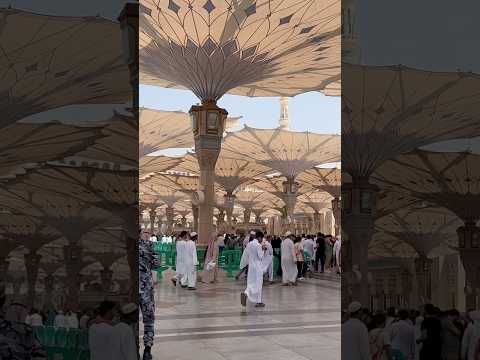 Dil ke Sukoon ￼#azan #madinah #masjidnabawi #shorts #youtubeshorts #islamicshorts