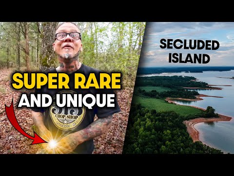 SUPER RARE & UNIQUE Piece of Local History Found Metal Detecting on A SECLUDED ISLAND!