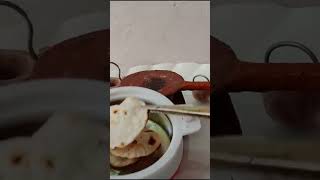 MiniFood Video || Bhindi and Roti making process with tiny utensils #shorts #ytshorts #clay