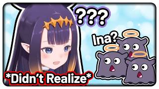 Chat notices that Ina looks different today... 【Hololive EN】