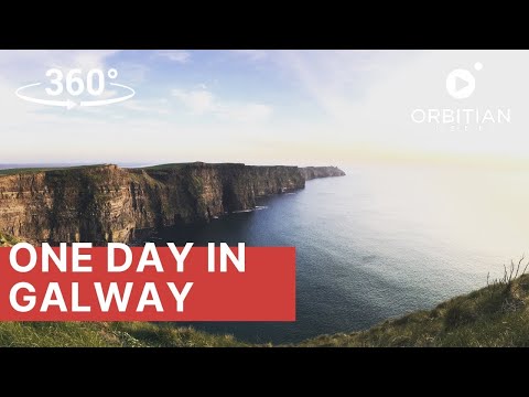 Cliffs of Moher and Galway Guided Tour in 360°: One Day in Galway, Ireland (Trailer)