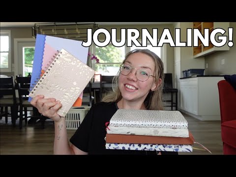 all things journaling | how I journal, my routine, and favourite journals