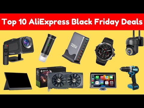 Top 10 AliExpress Black Friday Deals - Up to 77% OFF!