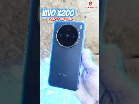 Vivo X200 5G 🔥 50MP + 50MP + 50MP Triple Camera Setup #vivox200 #vivox200series #vivoindia #vivo