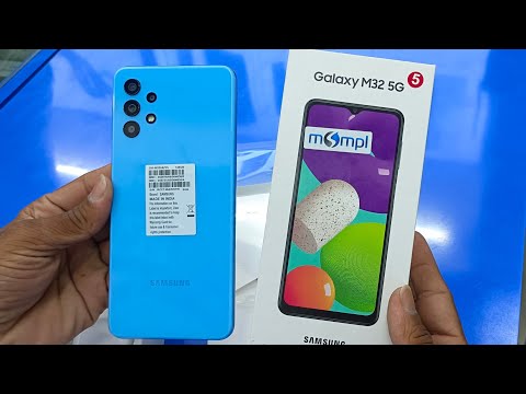 Samsung Galaxy M32 5G Unboxing || And Quick Review || Blue Colour ||