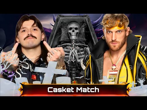 WWE 2K24 • Casket Match - Dominik Mysterio VS Logan Paul | WWE