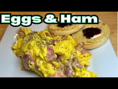 How To Make Delicious Ham And Eggs