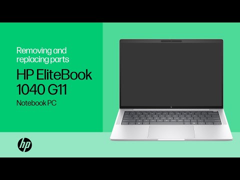 Removing & Replacing Parts | HP EliteBook 1040 G11 Notebook PC | HP Computer Service | HP Support