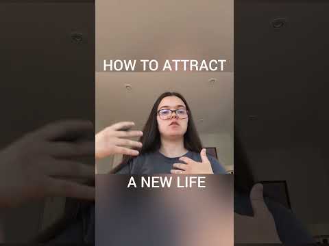 HOW TO ATTRACT A NEW LIFE #lawofattraction #manifesting #selfhelp