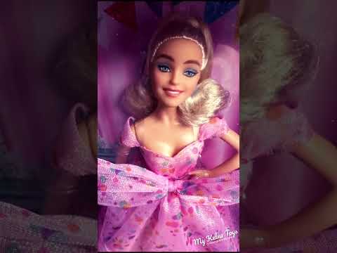 Barbie Birthday Wishes sings Happy Birthday! #shorts #barbie #barbiedoll