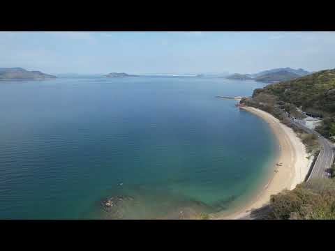 荘内半島　紺碧の海