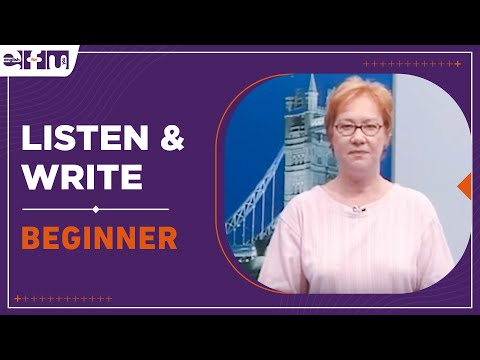 Let's Start English 68 - Lesson 10 / Listen & Write