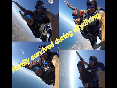 Hardly survived Skydive at Wasaga beach