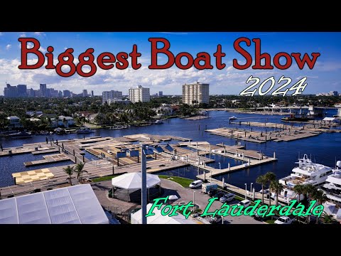 Fort Lauderdale Boat Show ! FLIBS 2024 Setup (Informa Series P 2)