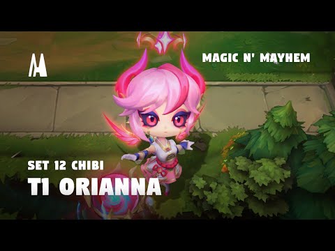 CHIBI T1 ORIANNA | FINISHER, BOOM, EMOTES | TFT SET 12