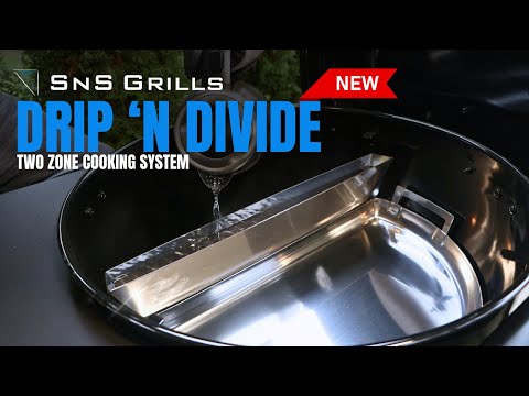 Slow 'N Sear Drip 'N Divide Cooking System - Best BBQ Accessories