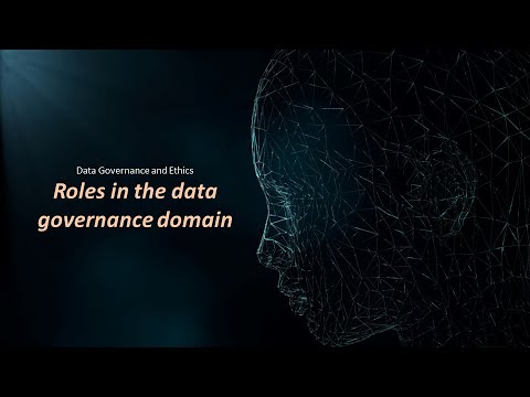 Roles in the data governance domain - organizational roles and data governance roles