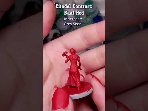 Baal Red - Contrast Paint Appearance