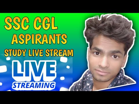 SSC CGL ASPIRANTS । ASPIRANTS MINI VLOGS।STUDY LIVE STREAM।