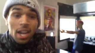 Chris brown singing girl you loud