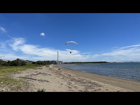 Paramotor  赤穂市　恋が浜