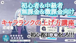 【プロセカ解説】初心者必見！キャラランクのあげ方講座！