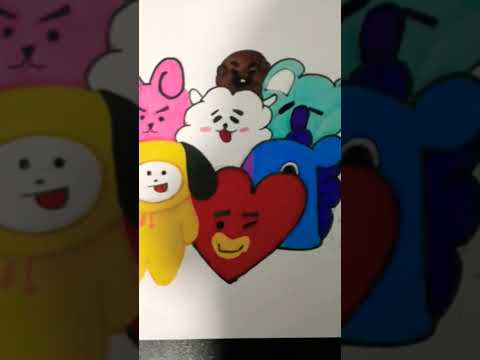 all member of BT21 #shorts