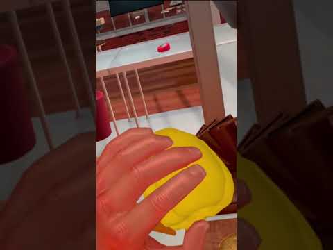 Cooking the Perfect Aussie Burger in VR 🍔👌🦘   #vr #cookingsimulator  #metaquest #quest2 #quest3