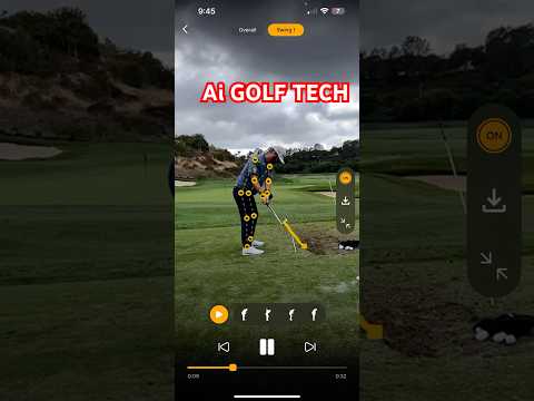 Ai is Helping My Golf Swing | #shorts #golfequipment