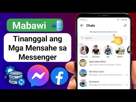 Paano Mabawi ang Mga Natanggal na Mensahe Sa Messenger (2024) | Recover Deleted Facebook Messages