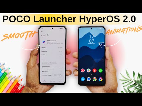 POCO Launcher Gets HyperOS 2.0 December Update 🚀 Crazy Smooth Animations for POCO Devices ✅