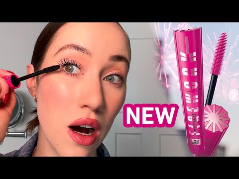 Trying the NEW Maybelline MASCARA 😱