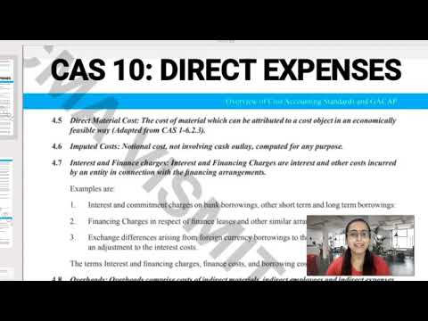 CAS 10: DIRECT EXPENSES | CMA FINAL | COST AND MANAGEMENT AUDIT | PAPER-17 | GROUP 4 | COST AUDIT