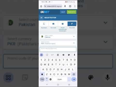 How to earning money online in pakistan  2024|| How to make 1XBET account