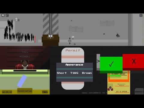 Papers, Please! - Part 1 (Roblox)