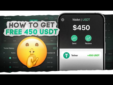 How to Instantly Get 450 Free USDT and Withdraw Immediately