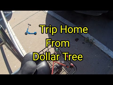 (1551) 🛴 Trip Home From Dollar Tree