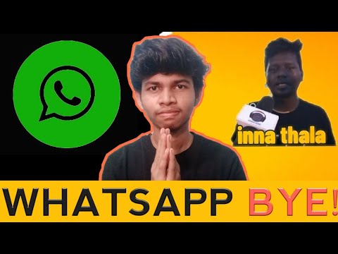 WhatsApp 💬 Bye | #simplyreact #news #youtube #whatsapp