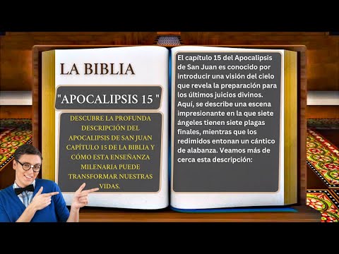 APOCALIPSIS " CAPÍTULO 15 👉22 " LOS ÁNGELES CON LAS SIETE POSTRERAS PLAGAS