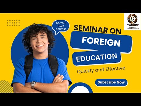 SEMINAR ON FOREIGN EDUCATION #cmausa #acca #education #uscma #accauk #motivation #exams #exam #cma