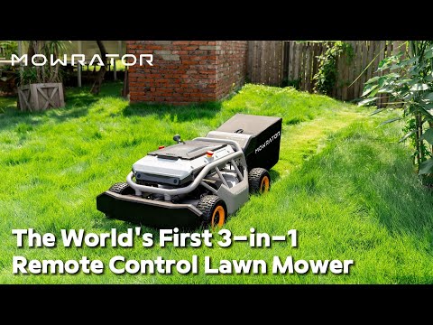 Mowrator S1: Remote Control Beast Vacuum Mower