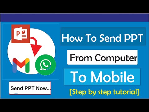 How To Send PPT From Computer to Mobile