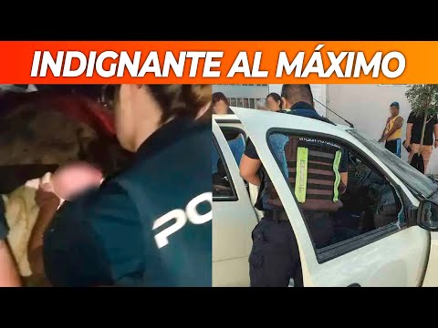 DEJARON AL BEBÉ EN EL AUTO PARA IR A BAILAR: EL MOMENTO EN QUE LO RESCATA LA POLICÍA